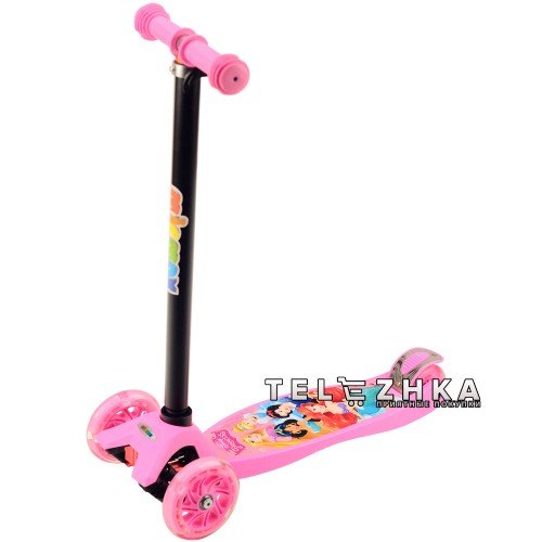 Самокат детский ScooteX Scooter Maxi Extra Disney Принцессы
