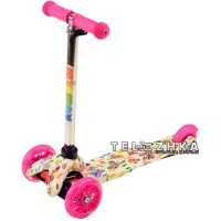 Самокат детский ScooteX Scooter Mini Art Butterfly