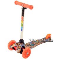 Самокат детский ScooteX Scooter Mini Art Dragon