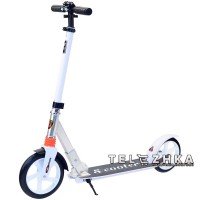 Самокат двухколесный ScooteX Scooter Wild белый