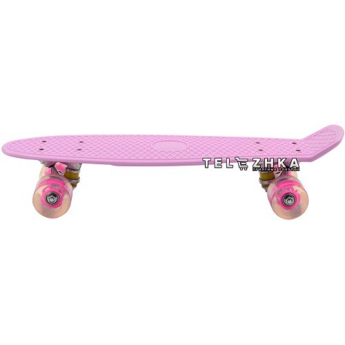 Скейт пенни борд SkateX Penny MultiColor сиреневый 22"
