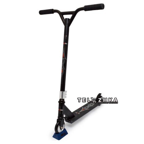 Самокат трюковый экстремальный ScooteX Codex черный