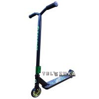 Самокат трюковый экстремальный Maraton Falcon 2020 зеленый