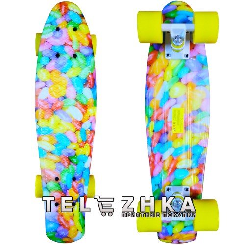 Скейт пенни борд SkateX Penny Maxxtro Stones 22"