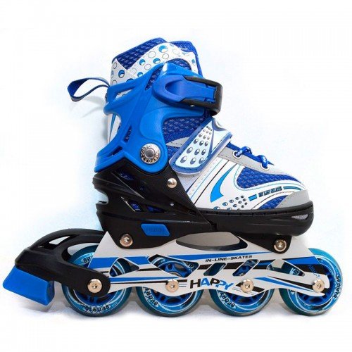 Ролики раздвижные Scale Sports Complete 2020 29-33 USA с комплектом защиты Синий