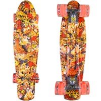 Скейт пенни борд SkateX Penny Gamma Infernum 22"