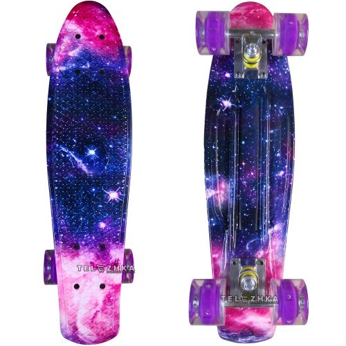 Скейт пенни борд SkateX Penny Gamma Infinity 22"