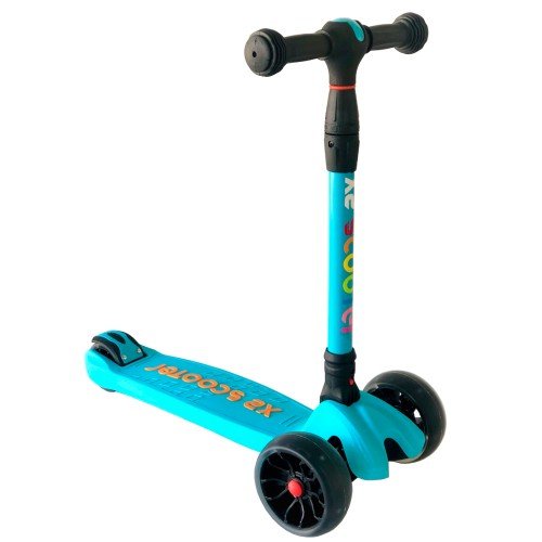 Самокат детский ScooteX Maxi Energy голубой