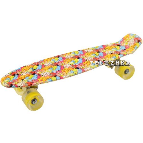 Скейт пенни борд SkateX Penny Trend Lupo Alberto 22"