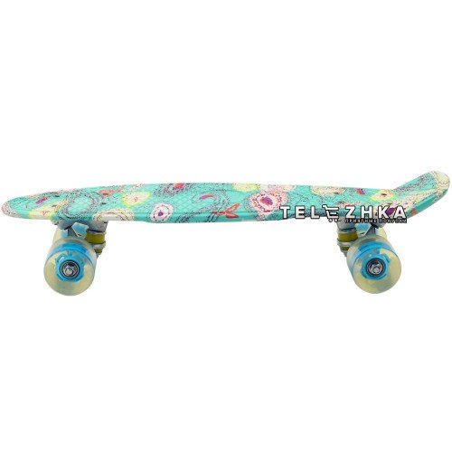 Скейт пенни борд SkateX Penny Trend Ocean 22"