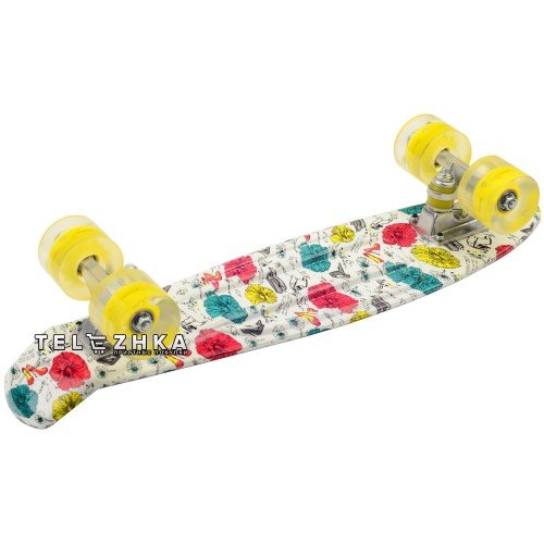 Скейт пенни борд SkateX Penny Trend Spring 22"