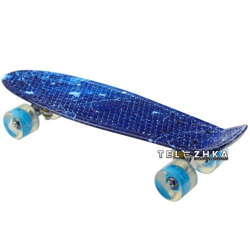Скейт пенни борд SkateX Penny Trend Star 22"