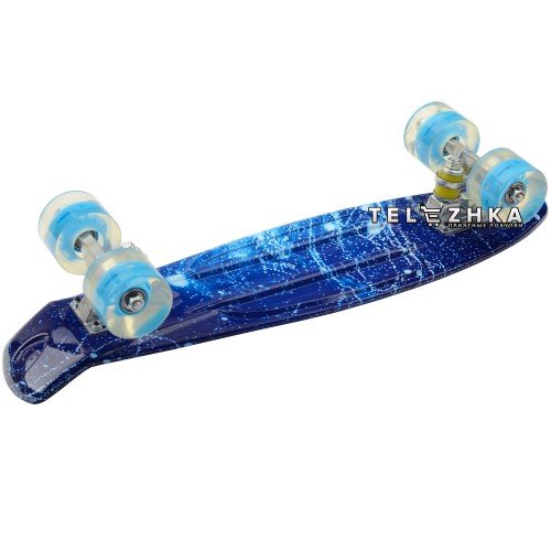 Скейт пенни борд SkateX Penny Trend Star 22"