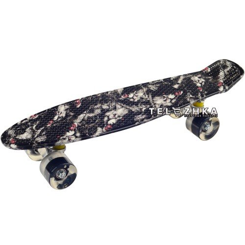 Скейт пенни борд SkateX Penny Trend Werewolf 22"