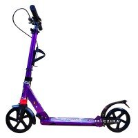 Самокат двухколесный ScooteX Scooter SpeedMax 2020 USA с ручным торомозом фиолетовый