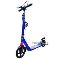 Самокат двухколесный ScooteX Scooter SpeedMax 2020 USA с ручным торомозом синий