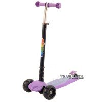 Самокат детский ScooteX Scooter Firestarter Plus Фиолетовый