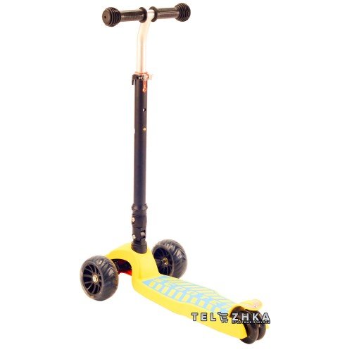 Самокат детский ScooteX Scooter Firestarter Plus Желтый