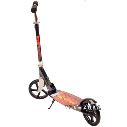 Самокат двухколесный ScooteX Scooter Power 200 черный