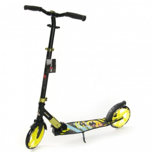 Самокат двухколесный Explore Degree 2.0 Pro салатовый