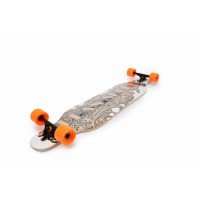 Скейт борд лонгборд SkateX Skateboard Flash Rapid
