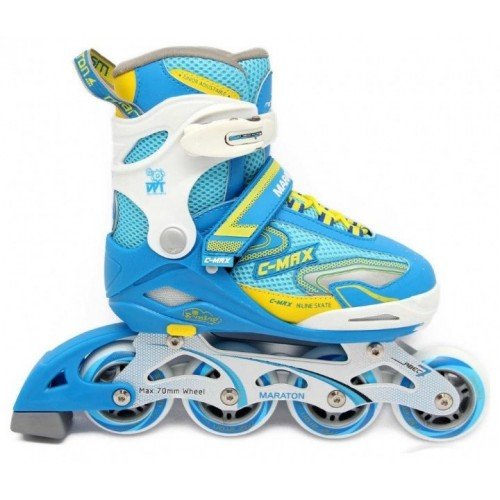 Роликовые коньки раздвижные Maraton C-Max 39-42 голубой