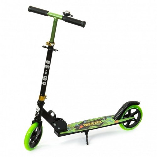 Самокат двухколесный Amigo Sport Breezer Pro 2019 черный