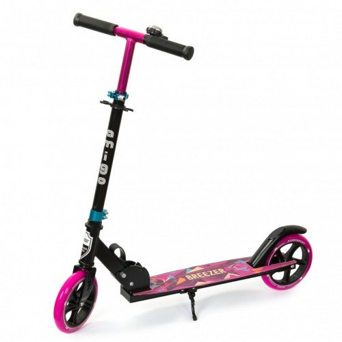 Самокат двухколесный Amigo Sport Breezer Pro 2019 розовый