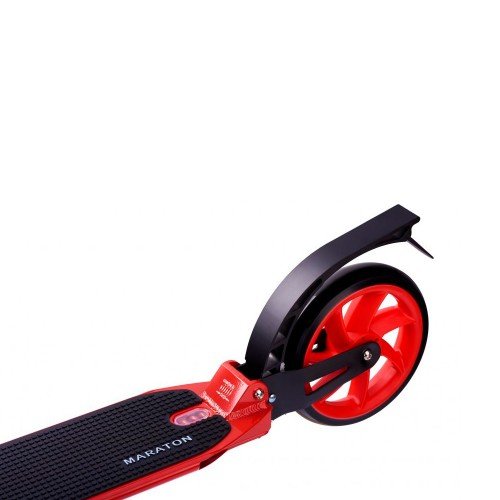 Самокат двухколесный Maraton Leader 2021 красный