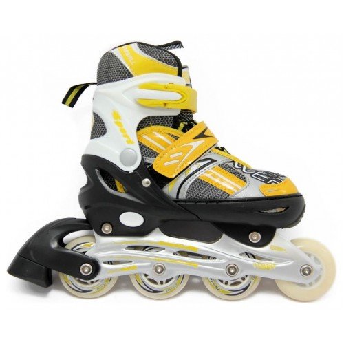 Роликовые коньки раздвижные Maraton Power SuperB 28-33 Желтый