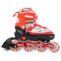 Роликовые коньки раздвижные Maraton Power SuperB 32-35 Красный