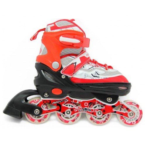 Роликовые коньки раздвижные Maraton Power SuperB 32-35 Красный