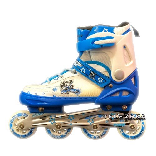 Ролики раздвижные SkateX Sparrow 39-42 Синий