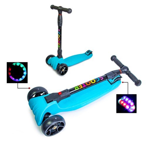 Самокат детский ScooteX Smart Elite v2 бирюзовый