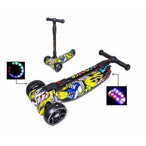 Самокат детский ScooteX Smart Elite v2 Shark