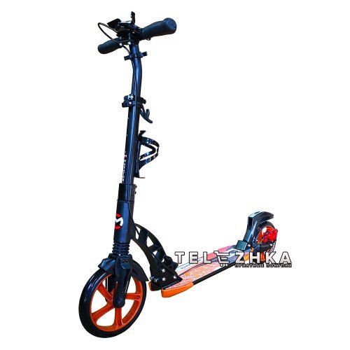 Самокат двухколесный Maraton Dynamic Disc 2020 оранжевый