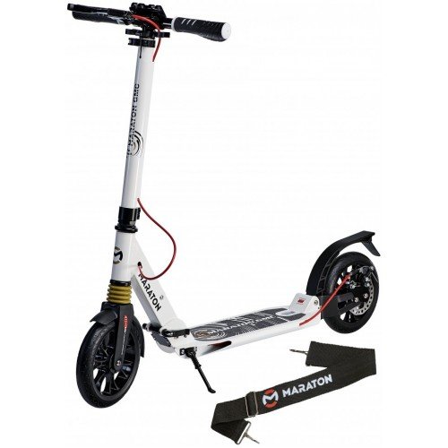 Самокат двухколесный Maraton GMC Disc 2020 белый