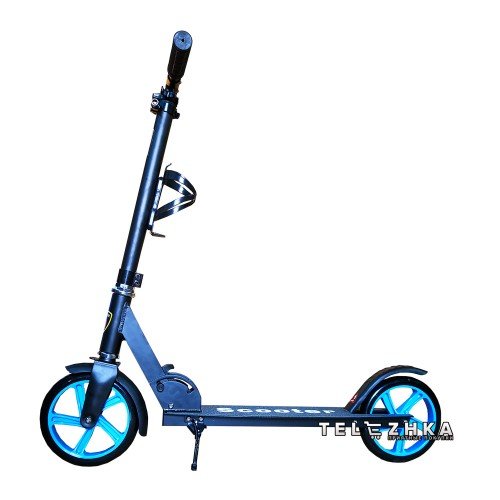 Самокат двухколесный ScooteX Scooter Urban Pro USA черный