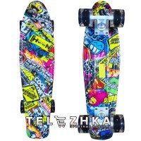 Скейт пенни борд SkateX Penny Zetta Cool 22"