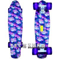 Скейт пенни борд SkateX Penny Zetta Orchid 22"