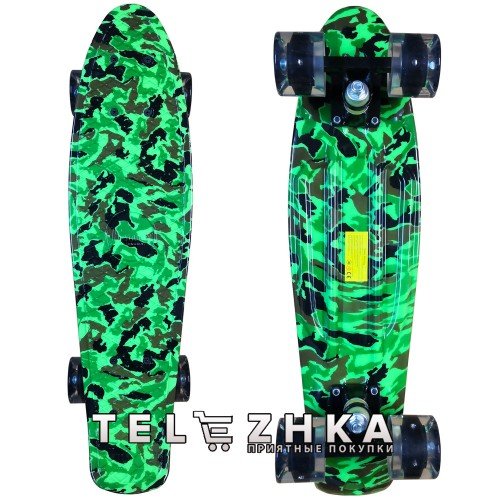 Скейт пенни борд SkateX Penny Zetta SOF 22"