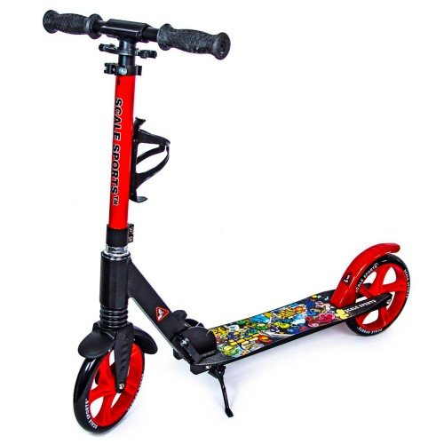 Самокат двухколесный Scale Sports Elite SS-15 USA красный