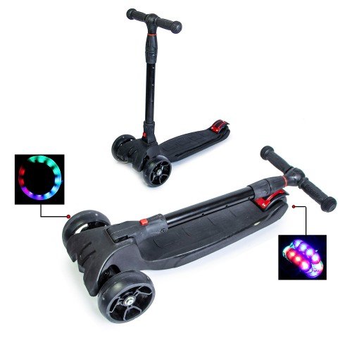 Самокат детский ScooteX Smart Elite v2 черный