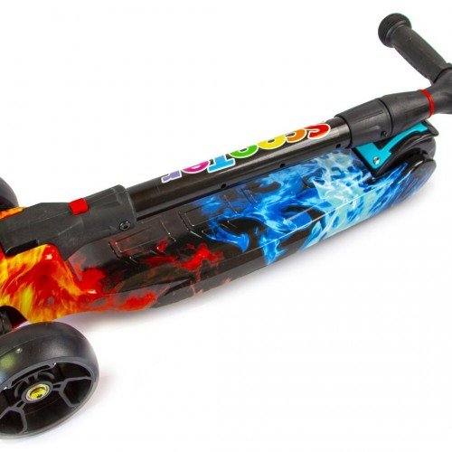 Самокат детский ScooteX Smart Elite v2 Fire