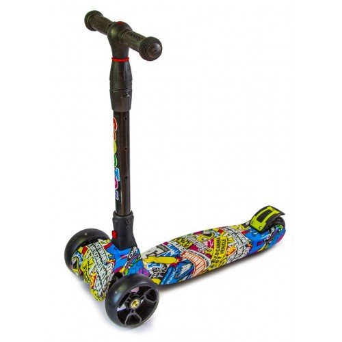 Самокат детский ScooteX Smart Elite v2 Graffiti