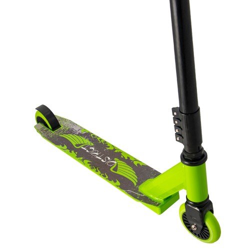 Самокат трюковый экстремальный ScooteX District зеленый