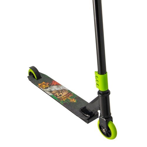 Самокат трюковый экстремальный ScooteX Extreme зеленый