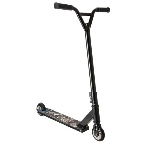 Самокат трюковый экстремальный ScooteX Freestyle черный
