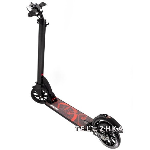 Самокат двухколесный ScooteX Mustang RT USA черный