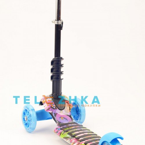 Самокат - беговел детский с сиденьем божья коровка ScooteX Graffiti Hearty